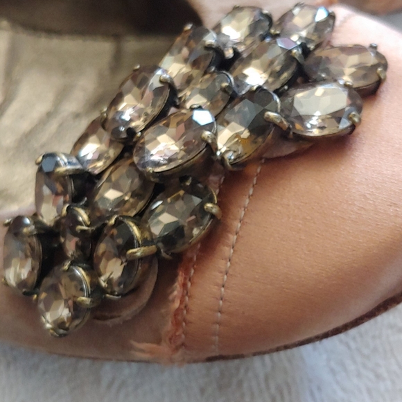 J.Crew jeweled ballet flats. Made in Italy sz.8 - Picture 2 of 11
